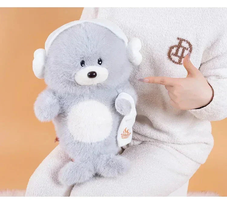 Cuddly Sauna Friendly Seal Plush Toy