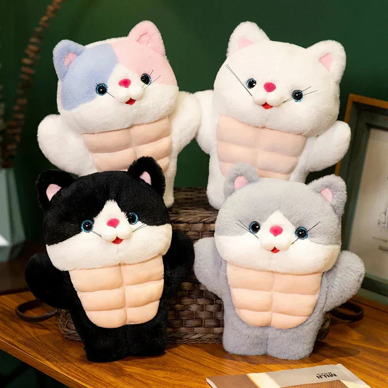 Adorable Plush Cat Soft Toy