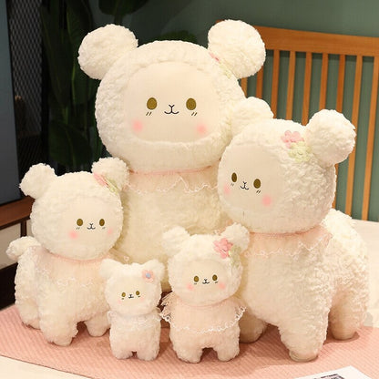 Adorable Soft Sheep Toy Figures