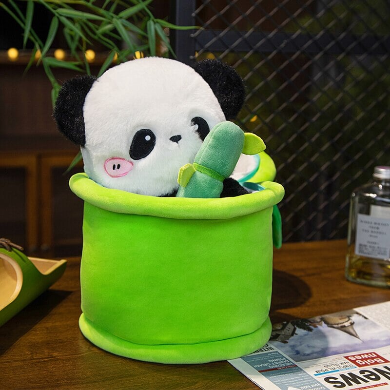 Cute Bamboo Panda Soft Plush Toy - Luxicro
