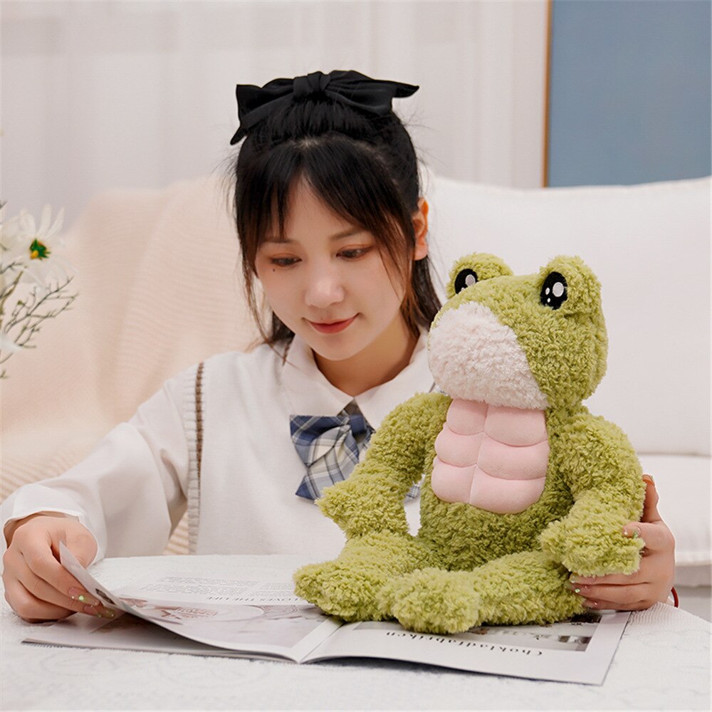 Cute Soft Plush Frog Toy