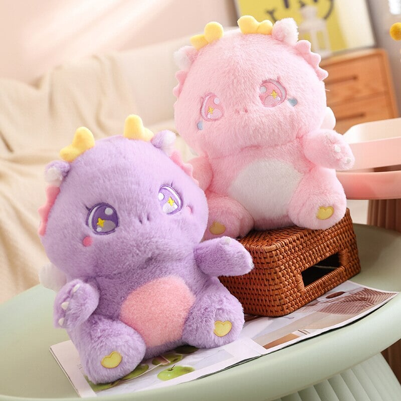 Adorable Plush Dragon Toy Collection