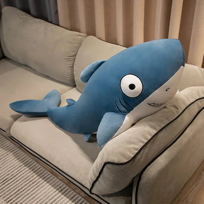 Cute Plush Blue Shark Stuffed Animals