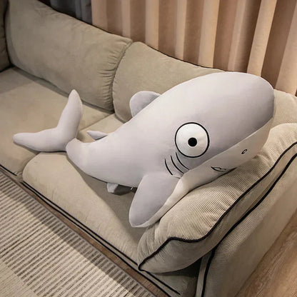 Cute Plush Blue Shark Stuffed Animals