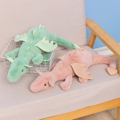 Colorful Dragon Plush Toy Set