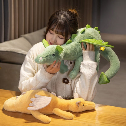 Colorful Dragon Plush Toy Set