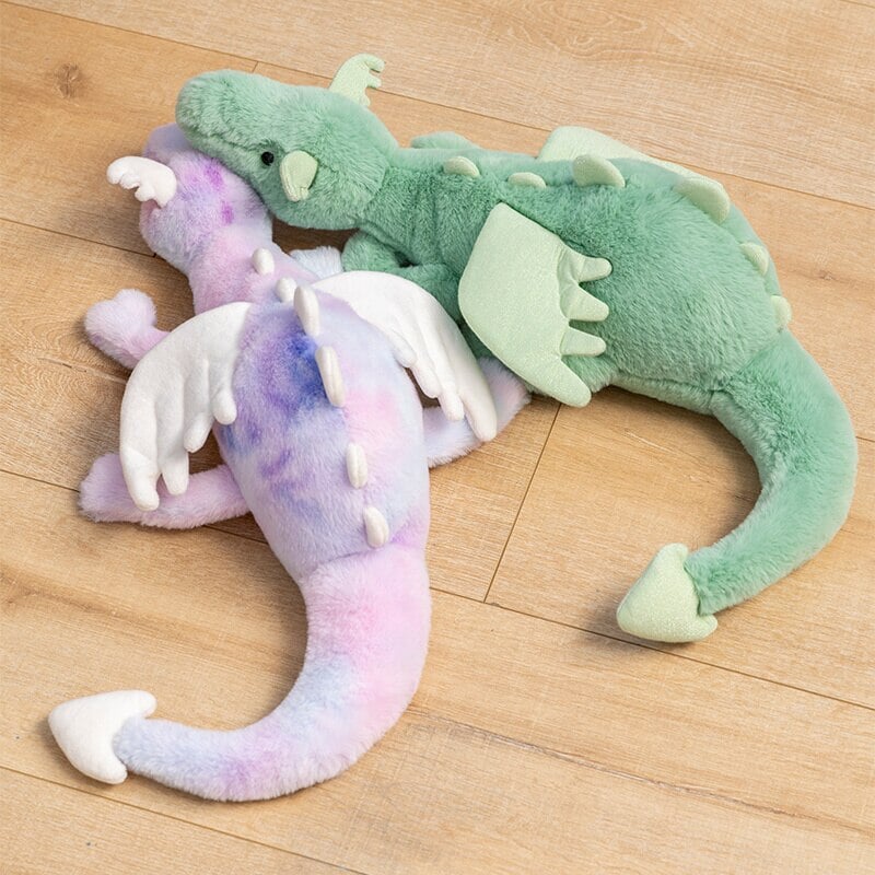 Colorful Dragon Plush Toy Set