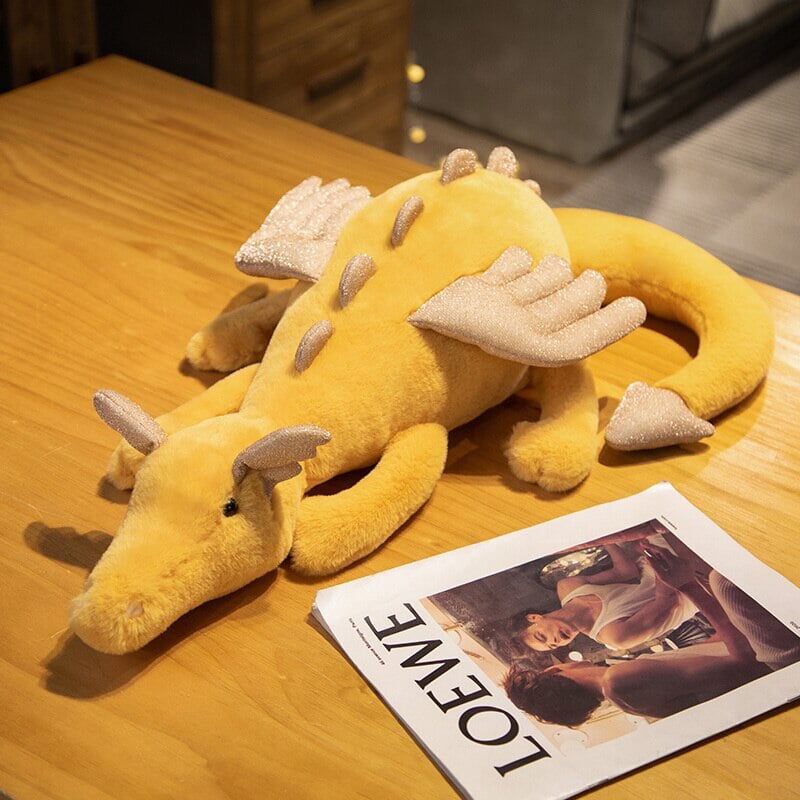 Colorful Dragon Plush Toy Set