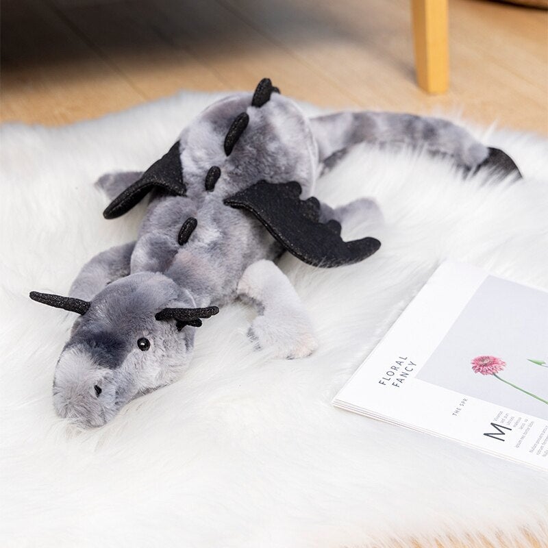 Colorful Dragon Plush Toy Set