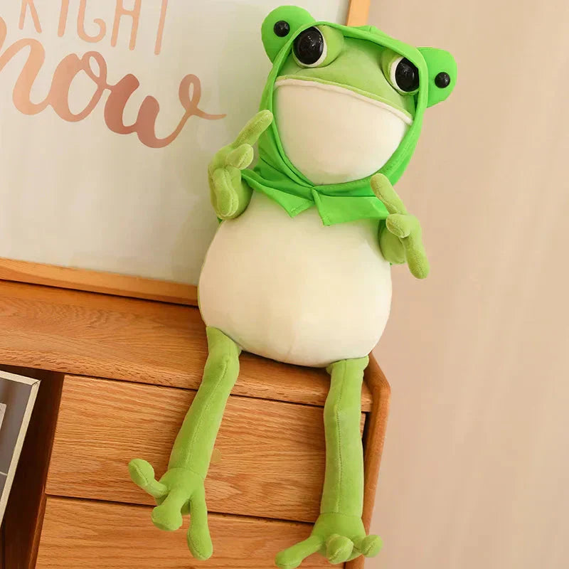 Adorable Frog Soft Stuffed Animal Toy