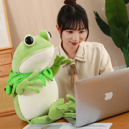 Adorable Frog Soft Stuffed Animal Toy