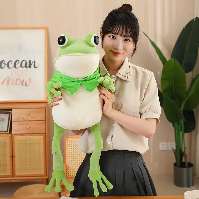 Adorable Frog Soft Stuffed Animal Toy