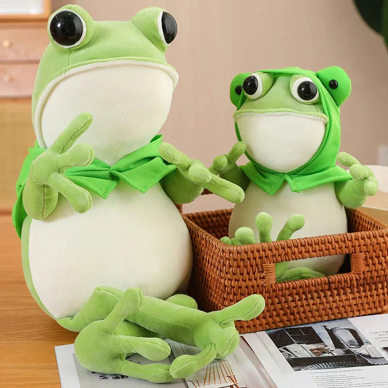 Adorable Frog Soft Stuffed Animal Toy