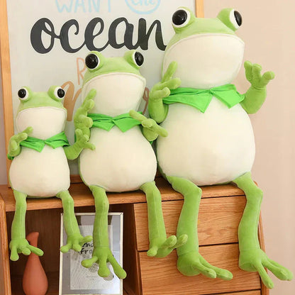 Adorable Frog Soft Stuffed Animal Toy