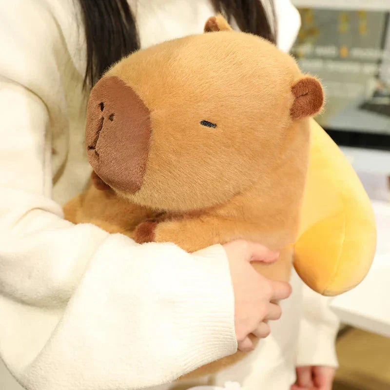Adorable Plush Capybara Stuffed Animal Toy - Luxicro
