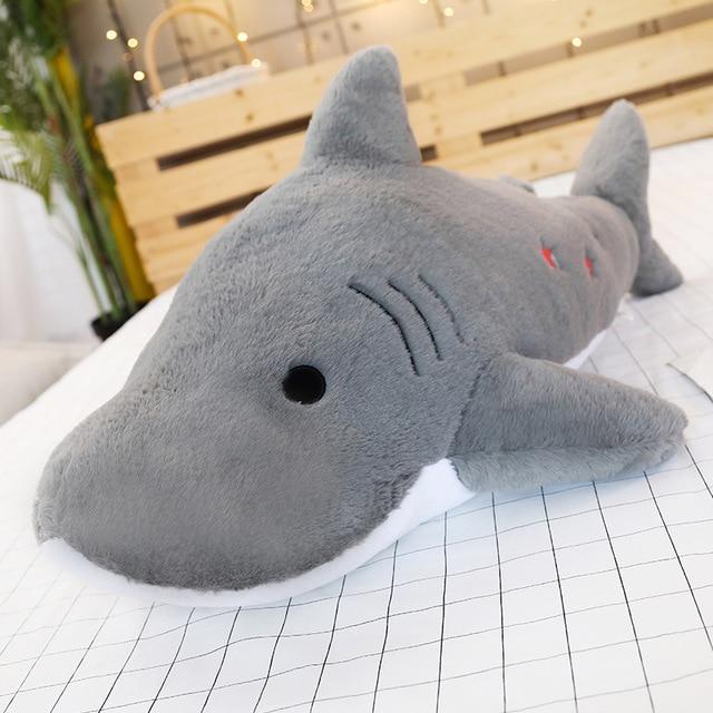 Colorful Cute Shark Stuffed Animal