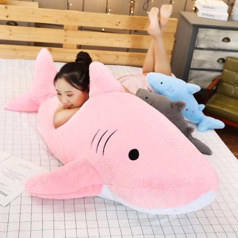 Colorful Cute Shark Stuffed Animal - Luxicro