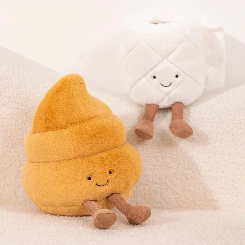 Funny Toilet Plush Friends Set