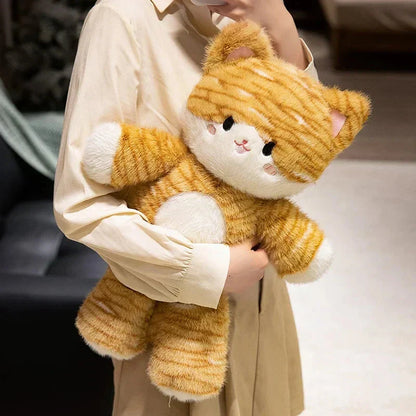 Adorable Kitten & Panda Cuddly Stuffed Animals