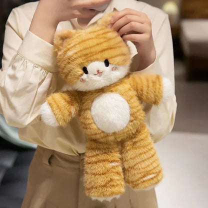 Adorable Kitten & Panda Cuddly Stuffed Animals