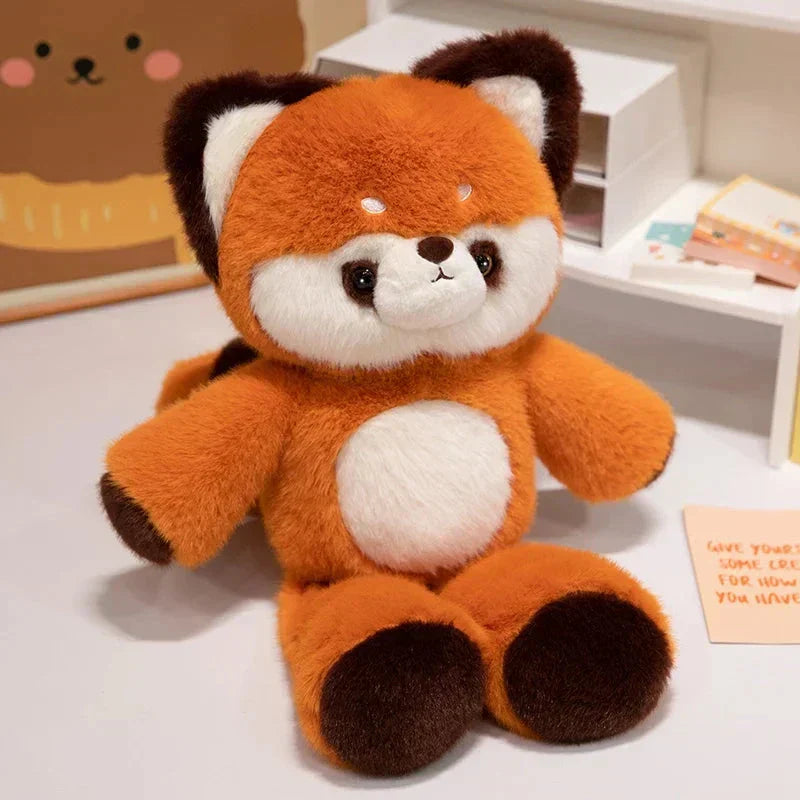 Adorable Kitten & Panda Cuddly Stuffed Animals