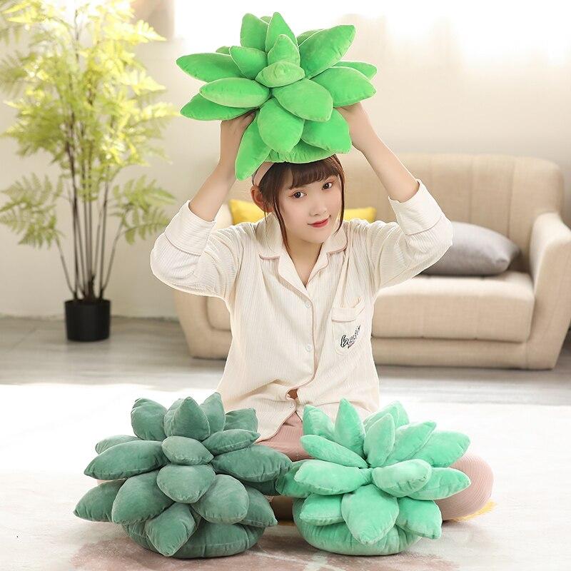 Vibrant Succulent Plush Toys