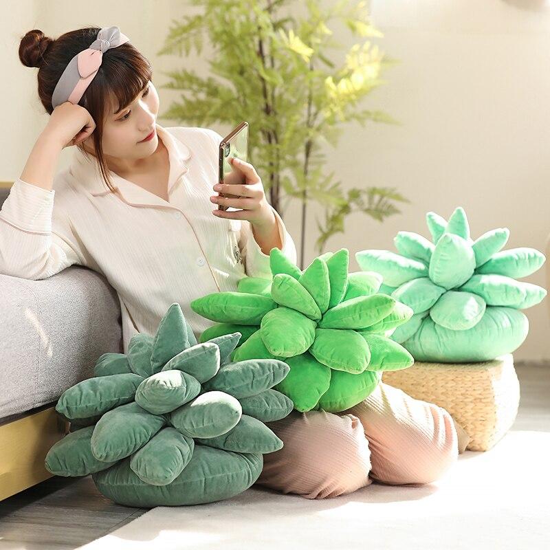 Vibrant Succulent Plush Toys