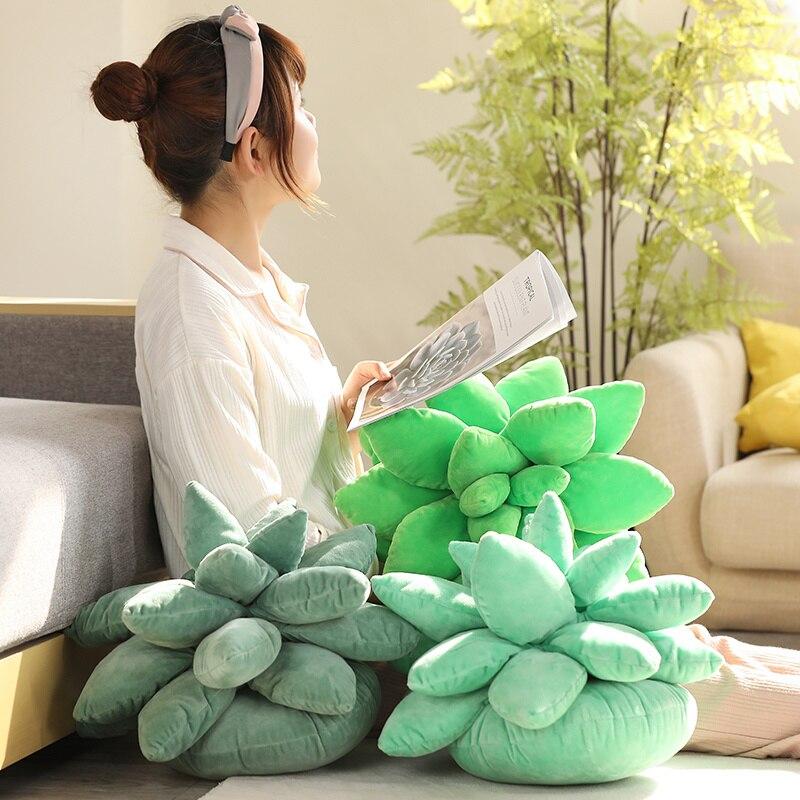 Vibrant Succulent Plush Toys