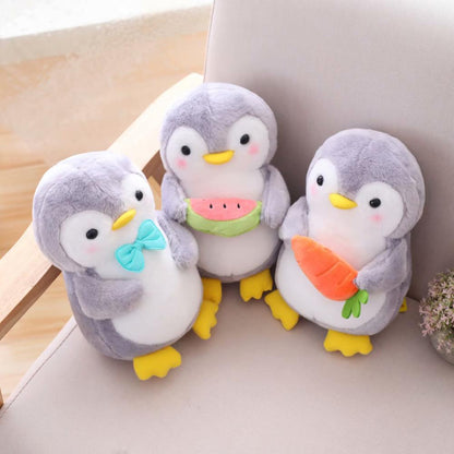 Cuddly Penguin Soft Toy Set - Luxicro