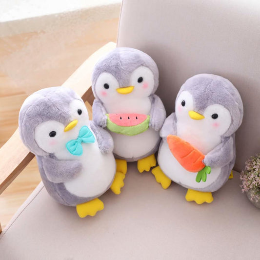 Cuddly Penguin Soft Toy Set - Luxicro