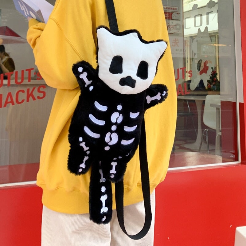 Small Cute Mini Skeleton Backpack