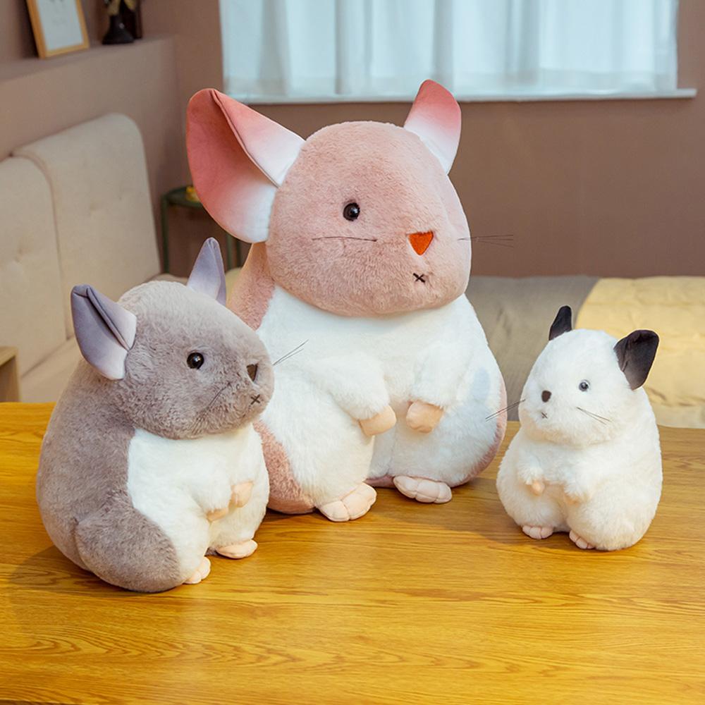 Fluffy Plush Chinchilla Slippers