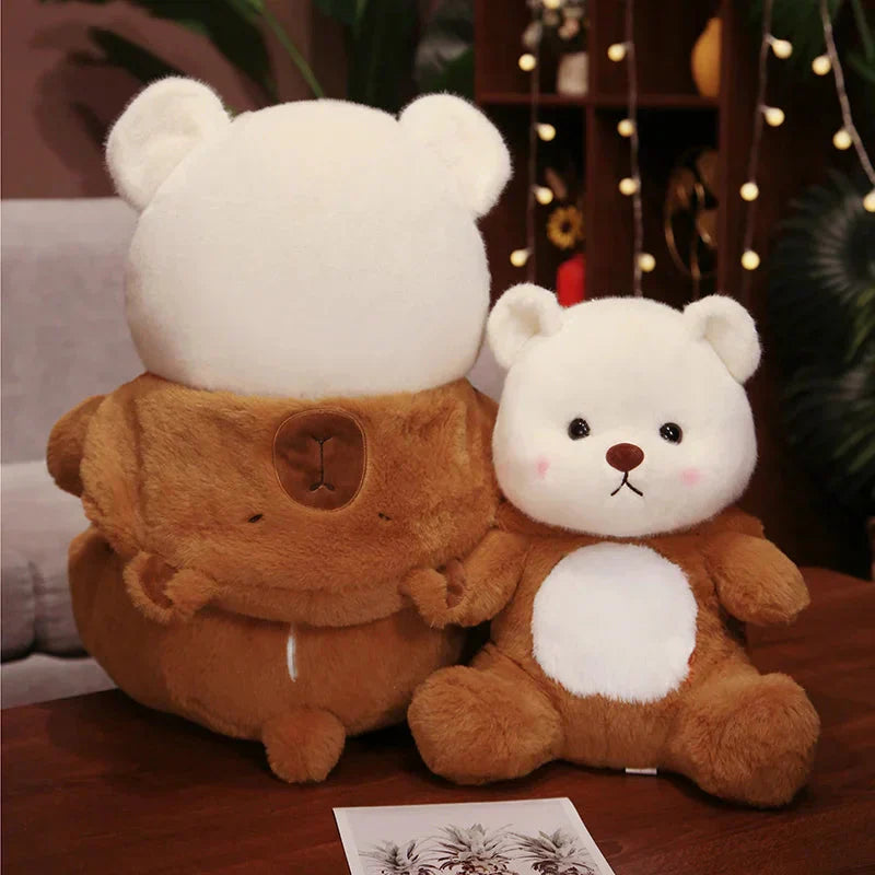 Cute Plush Capybara Teddy Bear Costume