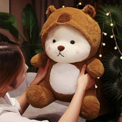 Cute Plush Capybara Teddy Bear Costume - Luxicro