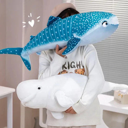 Big Blue Cuddly Whale Soft Toy