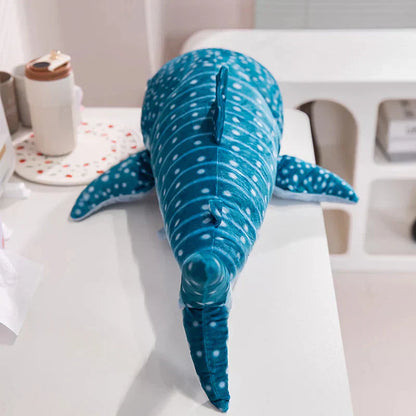 Big Blue Cuddly Whale Soft Toy