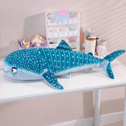 Big Blue Cuddly Whale Soft Toy