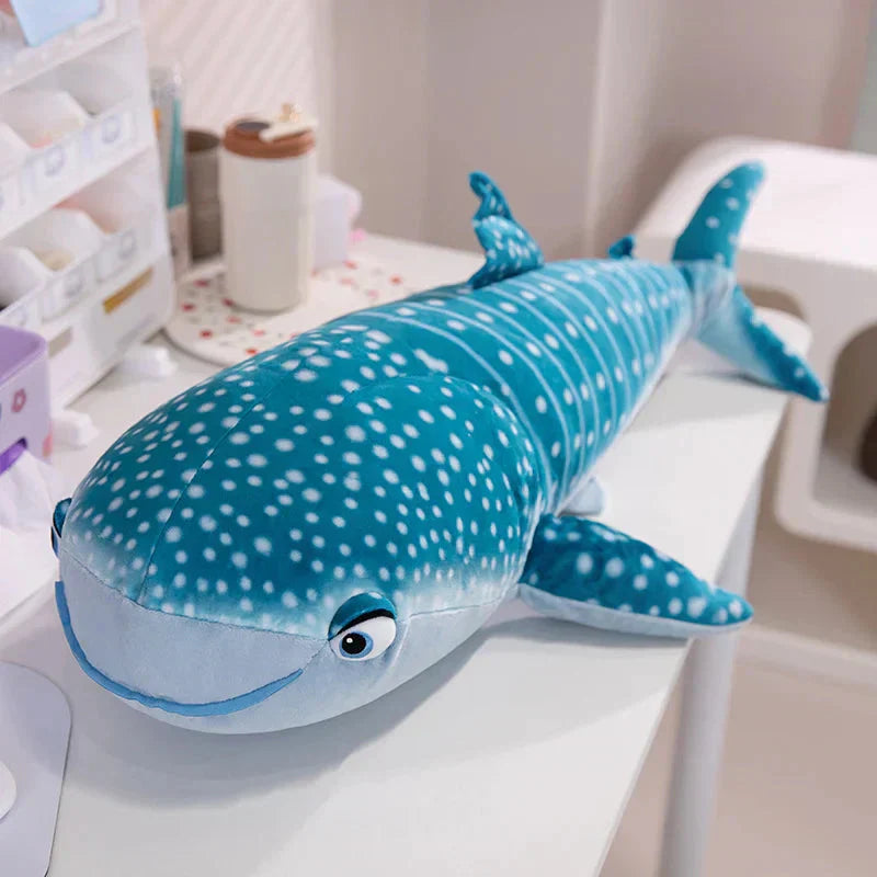 Big Blue Cuddly Whale Soft Toy - Luxicro