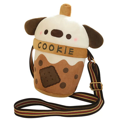 Adorable Bichon Dog Cookie Sling Bag