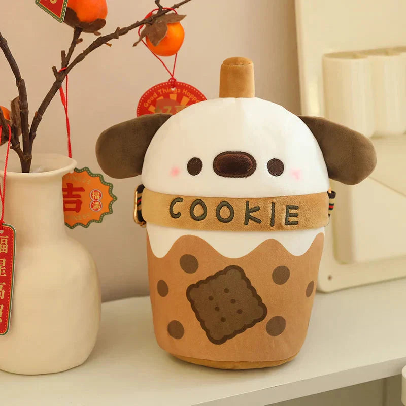 Adorable Bichon Dog Cookie Sling Bag