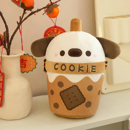 Adorable Bichon Dog Cookie Sling Bag