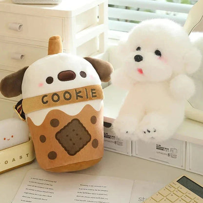 Adorable Bichon Dog Cookie Sling Bag