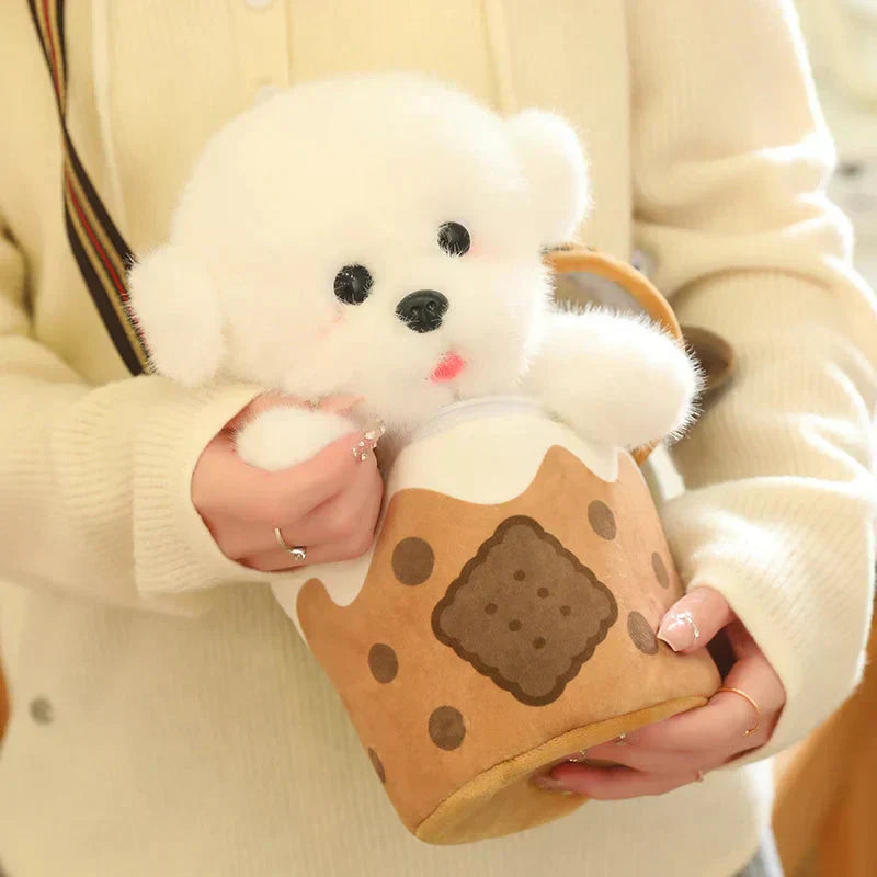 Adorable Puppy Sweet Treat Tote Bag
