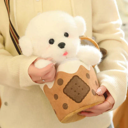 Adorable Puppy Sweet Treat Tote Bag