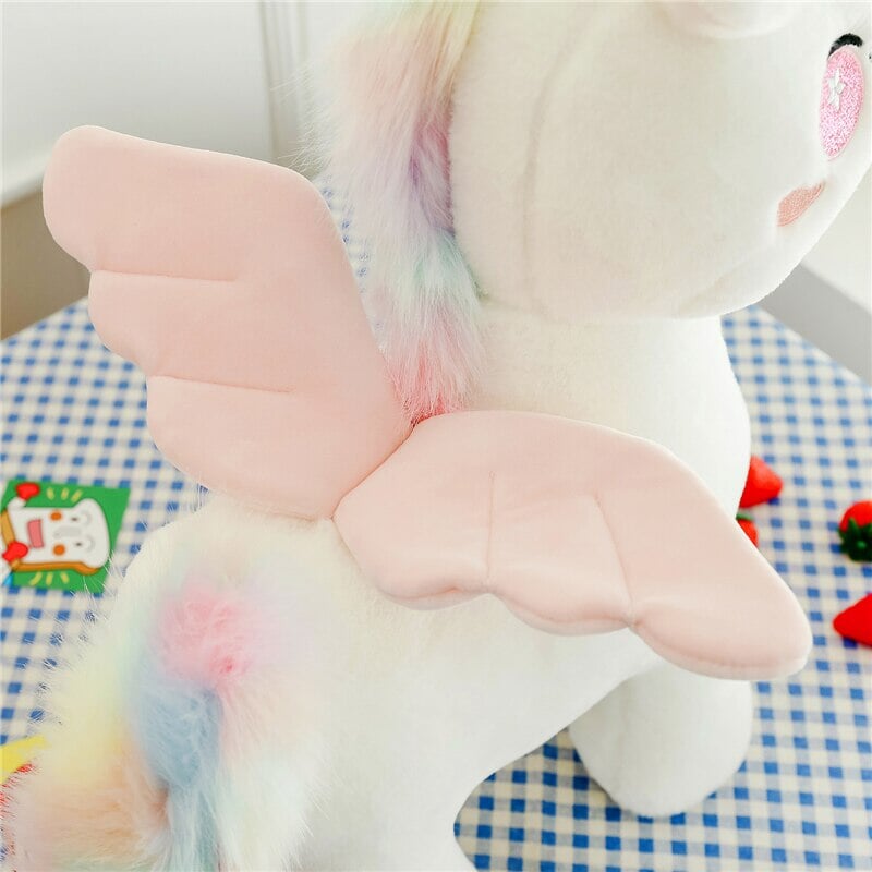 Cute White Unicorn Soft Toy