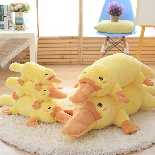 Adorable Large Cuddly Plush Platypus Toy - Luxicro