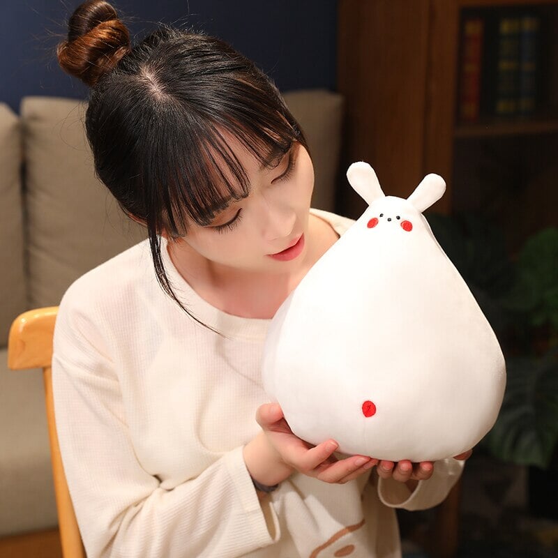 Cuddly White Bunny Soft Plush Toy
