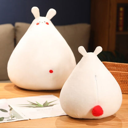 Cuddly White Bunny Soft Plush Toy