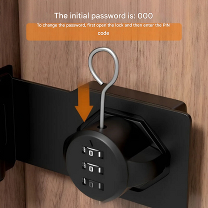 Secure Code Lock Box Strong Metal Digital Lock