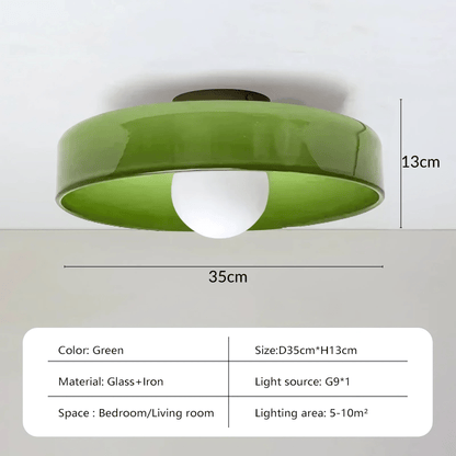 Modern Round Ceiling Lamp Adjustable Wall Light
